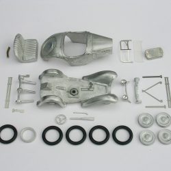 White metal casting components, Austin 7
