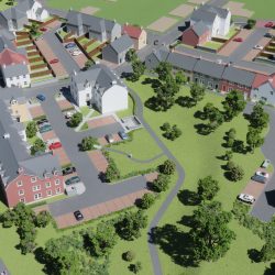 Development of flats and houses at Portlethen Aberdeenshire
