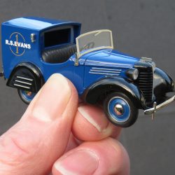American Bantam 1 to 43 scale model in blue