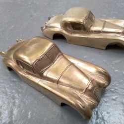 Raw bronze castings automotive sculpture